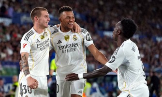 Real Madrid voitti La Ligan 9. kierroksen.