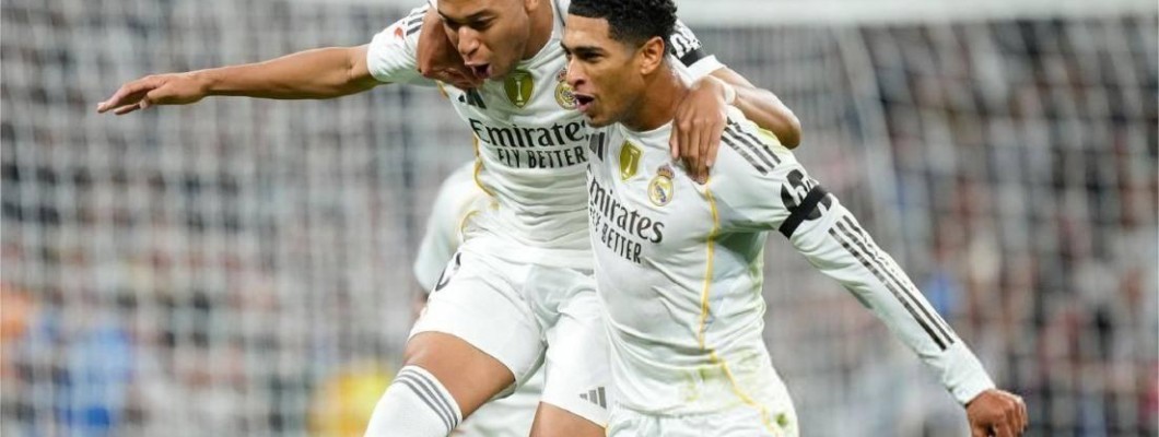 Real Madridin johto sarjataulukon kärjessä on nyt vain yksi piste