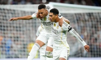 Real Madridin johto sarjataulukon kärjessä on nyt vain yksi piste