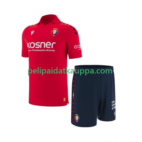 CA Osasuna Koti Fanipelipaita (Lasten) 2025-2026 Lyhythihainen