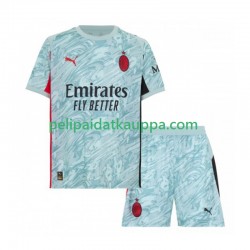 AC Milan Maalivahdin Koti Fanipelipaita (Lasten) 2025-2026 Lyhythihainen