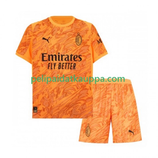 AC Milan Maalivahdin Kolmas Fanipelipaita (Lasten) 2025-2026 Lyhythihainen AC Milan Maalivahdin Kolmas Fanipelipaita (Lasten) 2025-2026 Lyhythihainen