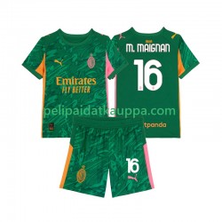 AC Milan Mike Maignan 16 Maalivahdin Vieras Fanipelipaita (Lasten) 2025-2026 Lyhythihainen