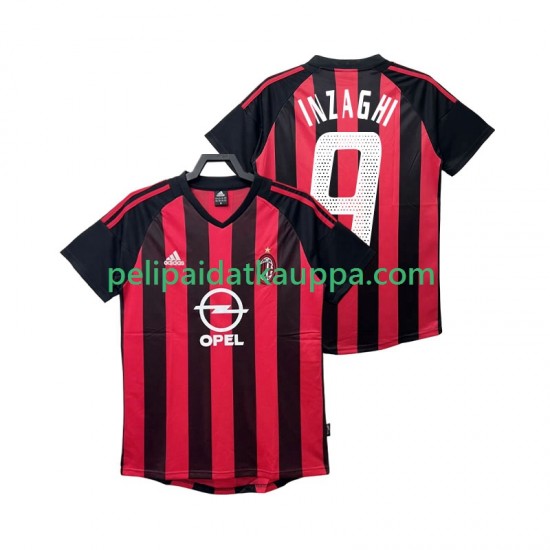 AC Milan INZAGHI 9 2003 Retro Koti Fanipelipaita (Miehet) 2002 Lyhythihainen AC Milan INZAGHI 9 2003 Retro Koti Fanipelipaita (Miehet) 2002 Lyhythihainen