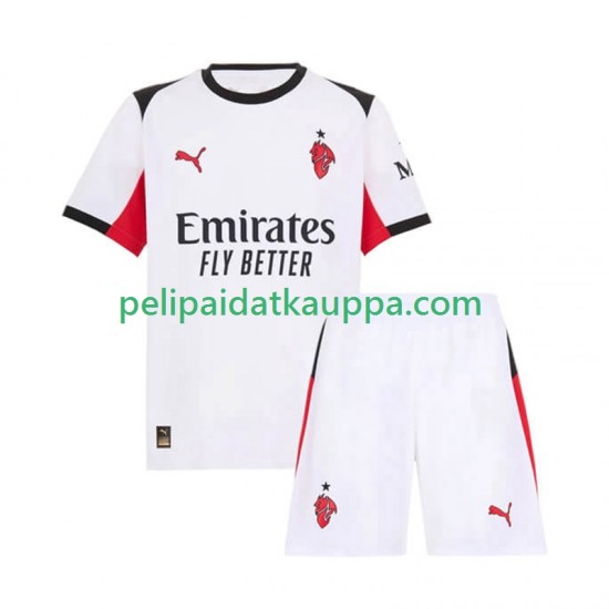 AC Milan Vieras Fanipelipaita (Lasten) 2025-2026 Lyhythihainen