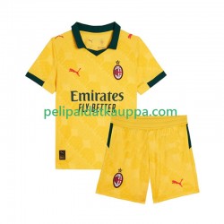 AC Milan Kolmas Fanipelipaita (Lasten) 2025-2026 Lyhythihainen