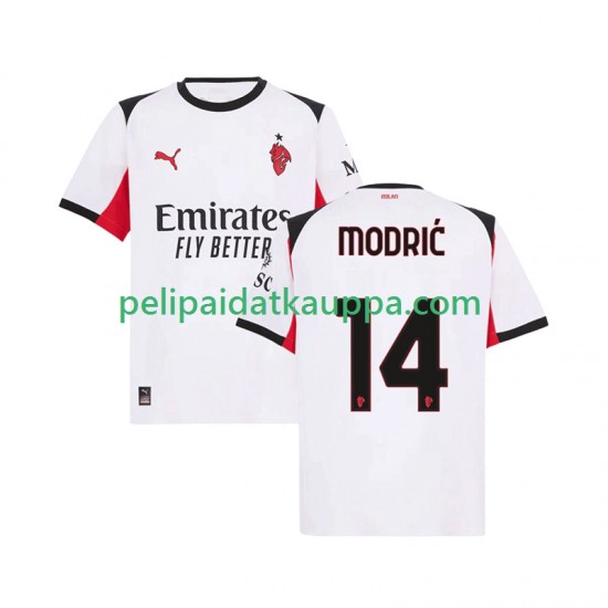 AC Milan Modrić Luka 14 Vieras Fanipelipaita (Miehet) 2025-2026 Lyhythihainen AC Milan Modrić Luka 14 Vieras Fanipelipaita (Miehet) 2025-2026 Lyhythihainen