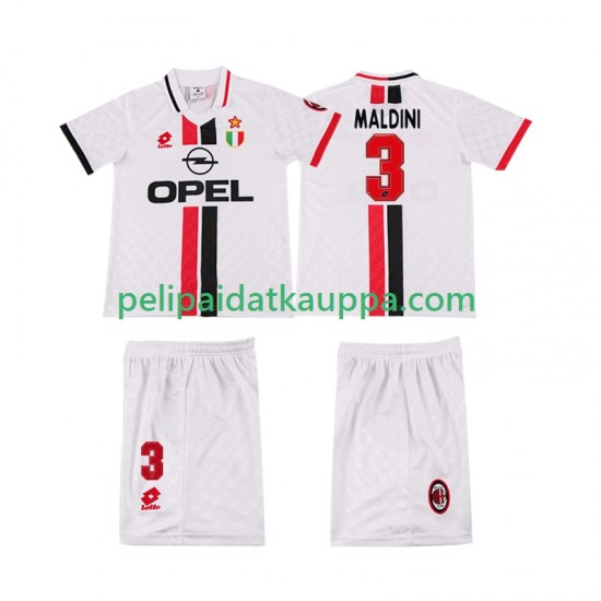 AC Milan MALDINI 3 1996 1997 Retro Vieras Fanipelipaita (Lasten) Lyhythihainen AC Milan MALDINI 3 1996 1997 Retro Vieras Fanipelipaita (Lasten) Lyhythihainen