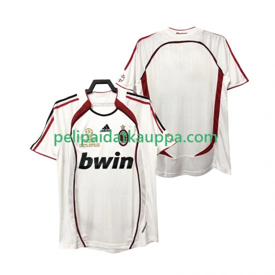 AC Milan 2007 Retro Vieras Fanipelipaita (Miehet) 2006 Lyhythihainen