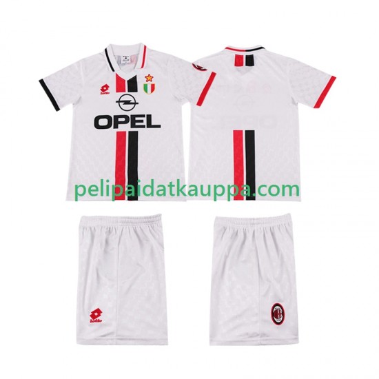 AC Milan 1996 1997 Retro Vieras Fanipelipaita (Lasten) Lyhythihainen