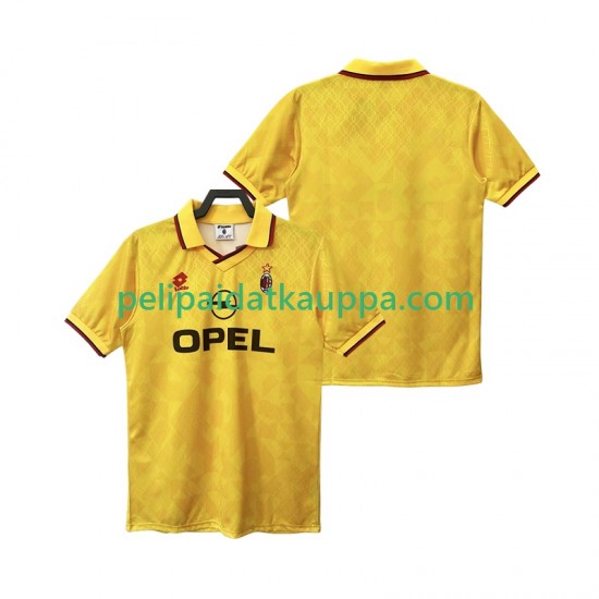 AC Milan 1995 1996 Retro Kolmas Fanipelipaita (Miehet) Lyhythihainen AC Milan 1995 1996 Retro Kolmas Fanipelipaita (Miehet) Lyhythihainen