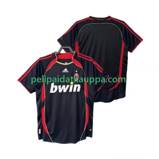 AC Milan 2007 Retro Kolmas Fanipelipaita (Miehet) 2006 Lyhythihainen