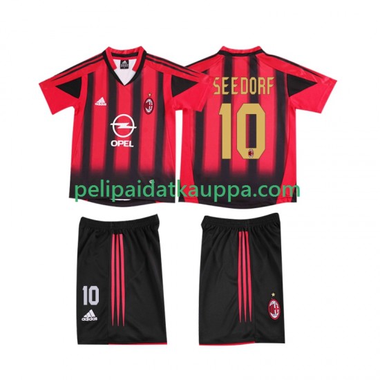 AC Milan SEEDORF 10 2005 Retro Koti Fanipelipaita (Lasten) 2004 Lyhythihainen AC Milan SEEDORF 10 2005 Retro Koti Fanipelipaita (Lasten) 2004 Lyhythihainen