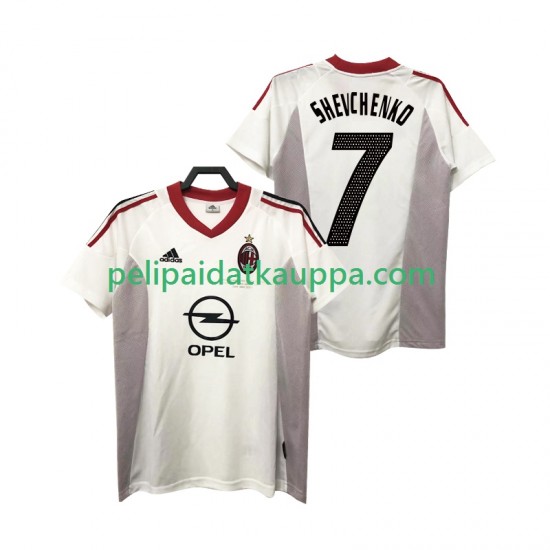AC Milan SHEVCHENKO 7 2005 Retro Vieras Fanipelipaita (Miehet) 2004 Lyhythihainen AC Milan SHEVCHENKO 7 2005 Retro Vieras Fanipelipaita (Miehet) 2004 Lyhythihainen