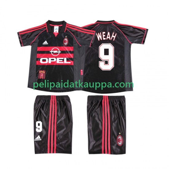 AC Milan WEAH 9 Retro Kolmas Fanipelipaita (Lasten) 1998 1999 Lyhythihainen AC Milan WEAH 9 Retro Kolmas Fanipelipaita (Lasten) 1998 1999 Lyhythihainen