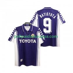 ACF Fiorentina BASTUTA 9 2000 Retro Koti Fanipelipaita (Miehet) 1999 Lyhythihainen