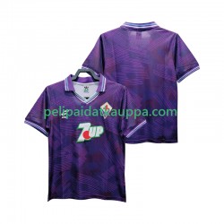 ACF Fiorentina 1992 1993 Retro Koti Fanipelipaita (Miehet) Lyhythihainen