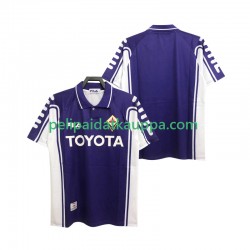 ACF Fiorentina 2000 Retro Koti Fanipelipaita (Miehet) 1999 Lyhythihainen