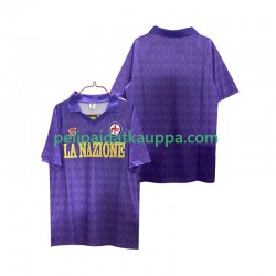ACF Fiorentina 1989 1990 Retro Koti Fanipelipaita (Miehet) Lyhythihainen
