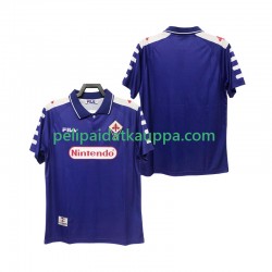 ACF Fiorentina Retro Koti Fanipelipaita (Miehet) 1998 1999 Lyhythihainen