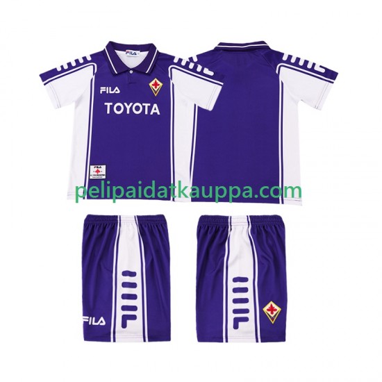 ACF Fiorentina 2000 Retro Koti Fanipelipaita (Lasten) 1999 Lyhythihainen ACF Fiorentina 2000 Retro Koti Fanipelipaita (Lasten) 1999 Lyhythihainen