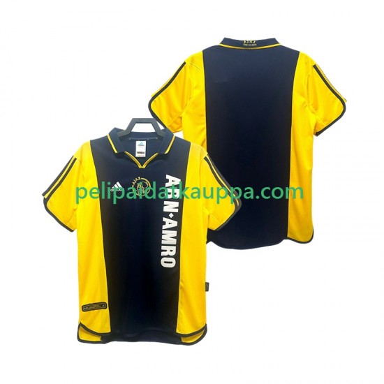 AFC Ajax 2000 2001 Retro Vieras Fanipelipaita (Miehet) Lyhythihainen AFC Ajax 2000 2001 Retro Vieras Fanipelipaita (Miehet) Lyhythihainen