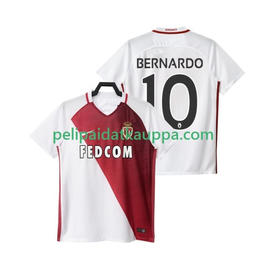 AS Monaco BERNARDO 10 2016 2017 Koti Fanipelipaita (Miehet) Lyhythihainen