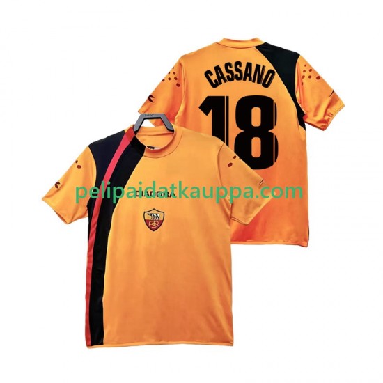 AS Roma CASSANO 18 2005 Retro Koti Fanipelipaita (Miehet) 2006 Lyhythihainen AS Roma CASSANO 18 2005 Retro Koti Fanipelipaita (Miehet) 2006 Lyhythihainen