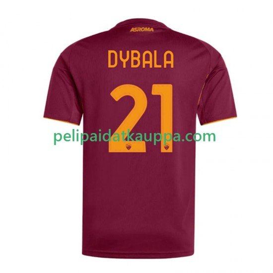 AS Roma Dybala 21 Koti Fanipelipaita (Miehet) 2025-2026 Lyhythihainen