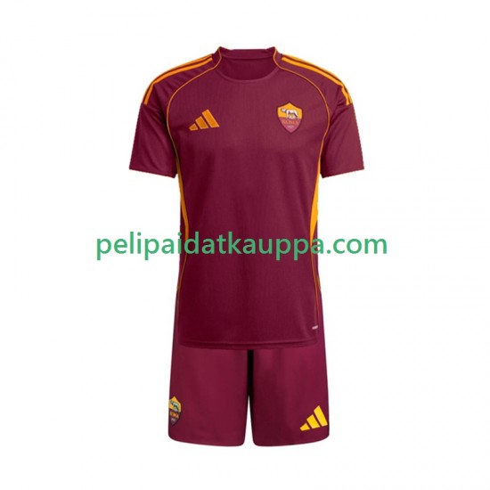 AS Roma Koti Fanipelipaita (Lasten) 2025-2026 Lyhythihainen