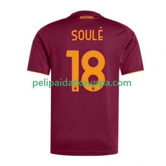 AS Roma Soule 18 Koti Fanipelipaita (Miehet) 2025-2026 Lyhythihainen
