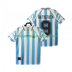 Argentiina BATISTUTA 9 1996 1997 Retro Koti Fanipelipaita (Miehet) Lyhythihainen