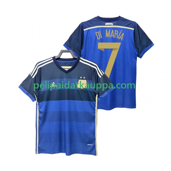 Argentiina DI MARIA 7 2014 Retro Vieras Fanipelipaita (Miehet) Lyhythihainen