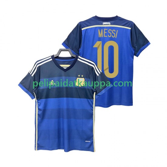 Argentiina Lionel Messi 10 2014 Retro Vieras Fanipelipaita (Miehet) Lyhythihainen Argentiina Lionel Messi 10 2014 Retro Vieras Fanipelipaita (Miehet) Lyhythihainen