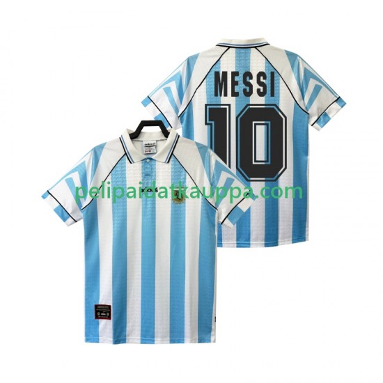 Argentiina Lionel Messi 10 1996 1997 Retro Koti Fanipelipaita (Miehet) Lyhythihainen Argentiina Lionel Messi 10 1996 1997 Retro Koti Fanipelipaita (Miehet) Lyhythihainen
