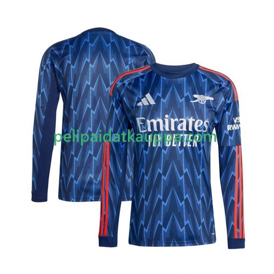 Arsenal Vieras Fanipelipaita (Miehet) 2025-2026 Pitkähihainen Arsenal Vieras Fanipelipaita (Miehet) 2025-2026 Pitkähihainen