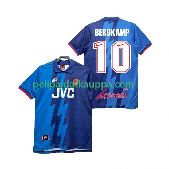 Arsenal BERGKAMP 10 1995 1996 Retro Vieras Fanipelipaita (Miehet) Lyhythihainen Arsenal BERGKAMP 10 1995 1996 Retro Vieras Fanipelipaita (Miehet) Lyhythihainen