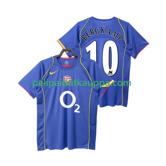 Arsenal BERGKAMP 10 2005 Retro Vieras Fanipelipaita (Miehet) 2004 Lyhythihainen