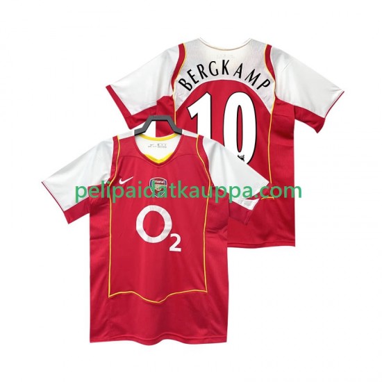 Arsenal BERGKAMP 10 2005 Retro Koti Fanipelipaita (Miehet) 2004 Lyhythihainen Arsenal BERGKAMP 10 2005 Retro Koti Fanipelipaita (Miehet) 2004 Lyhythihainen