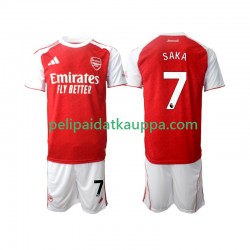 Arsenal Bukayo Saka 7 Koti Fanipelipaita (Lasten) 2025-2026 Lyhythihainen