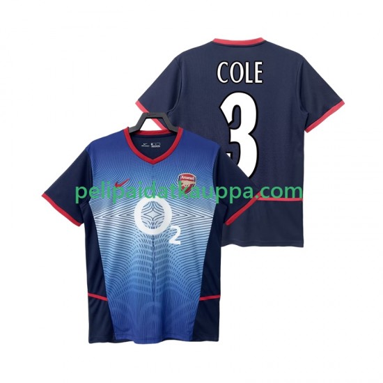 Arsenal COLE 3 Retro Vieras Fanipelipaita (Miehet) 2004 2002 Lyhythihainen Arsenal COLE 3 Retro Vieras Fanipelipaita (Miehet) 2004 2002 Lyhythihainen