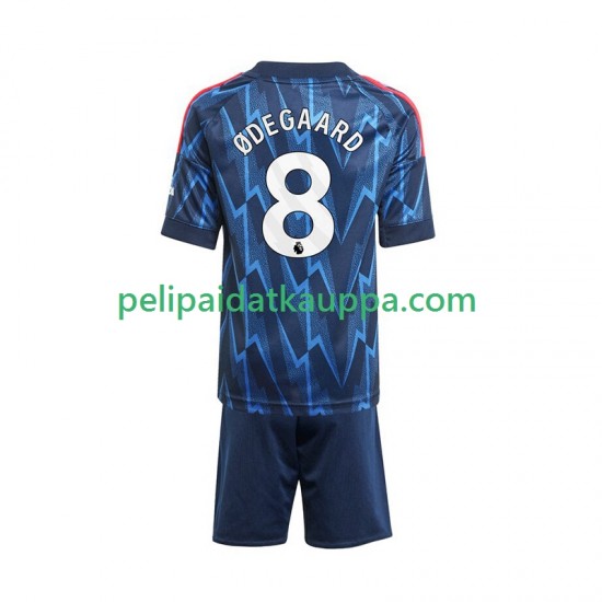 Arsenal Martin Odegaard 8 Vieras Fanipelipaita (Lasten) 2025-2026 Lyhythihainen