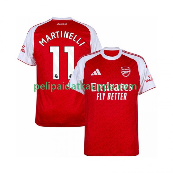Arsenal Martin Zubimendi 11 Koti Fanipelipaita (Miehet) 2025-2026 Lyhythihainen