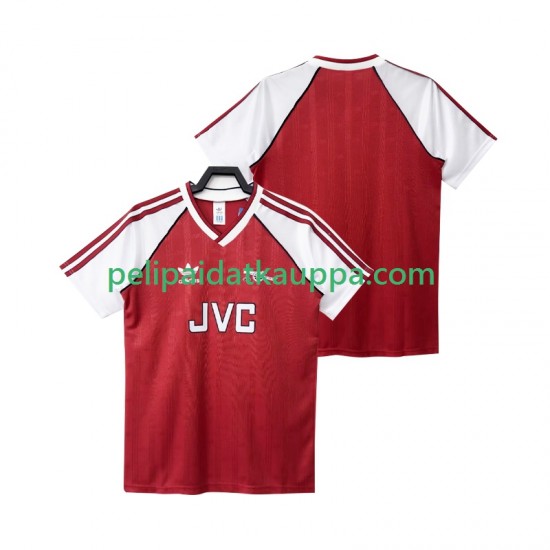 Arsenal 1988 1990 Retro Koti Fanipelipaita (Miehet) Lyhythihainen