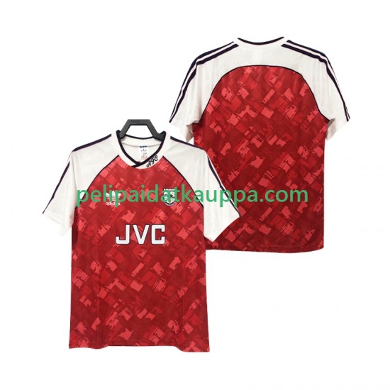 Arsenal 1990 1992 Retro Koti Fanipelipaita (Miehet) Lyhythihainen Arsenal 1990 1992 Retro Koti Fanipelipaita (Miehet) Lyhythihainen
