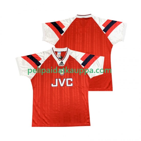 Arsenal 1992 Retro Koti Fanipelipaita (Miehet) 1994 Lyhythihainen