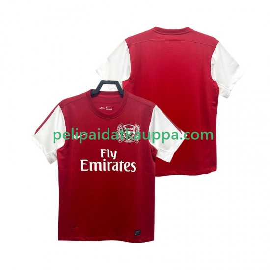 Arsenal 2012 Retro Koti Fanipelipaita (Miehet) 2011 Lyhythihainen