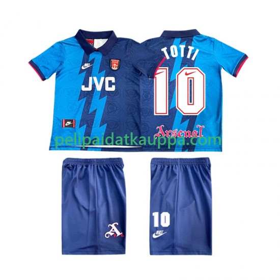 Arsenal TOTTI 10 1995 1996 Retro Vieras Fanipelipaita (Lasten) Lyhythihainen