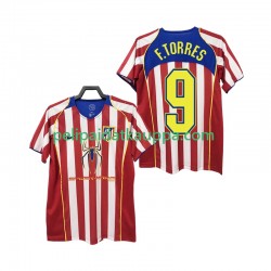 Atlético Madrid F TORRES 9 2005 Retro Koti Fanipelipaita (Miehet) 2004 Lyhythihainen