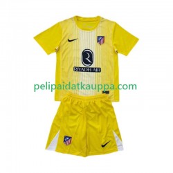 Atlético Madrid Maalivahdin Koti Fanipelipaita (Lasten) 2025-2026 Lyhythihainen